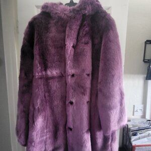 Spirithoods LAVENDER WOLF LUXE CLASSIC FAUX FUR COAT | WOMEN'S